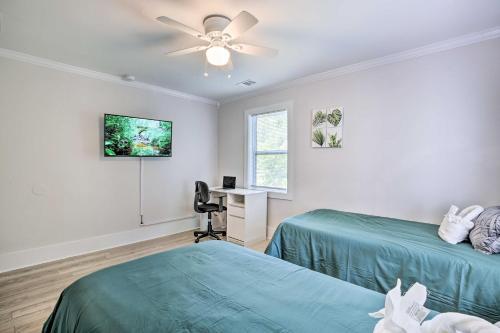 Updated Atlanta Home With Yard, Patio And Grill!