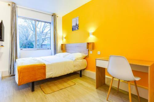 Apartamento Clavena Appart Paris Wifi-parking-netflix