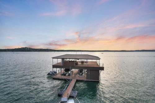The Above Sunset Point On Lake Travis