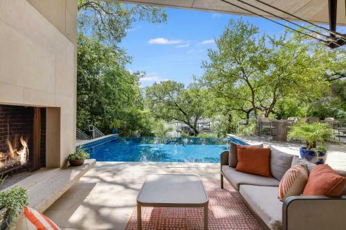 The Above Waterfalls On Lake Austin
