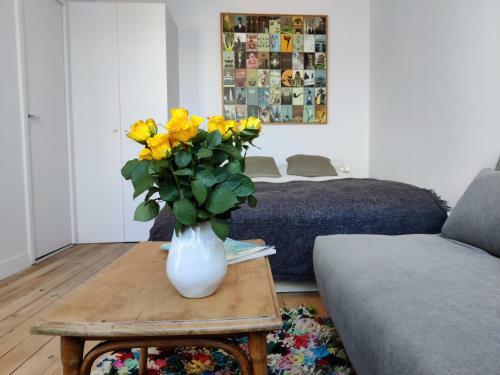 Apartamento Studio �quip�, Grande Terrasse, � C�t� De La Gare