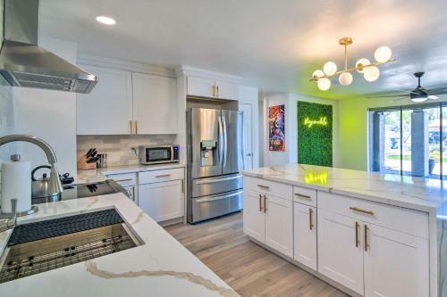 Sleek Phoenix Getaway With Private Pool And Yard!
