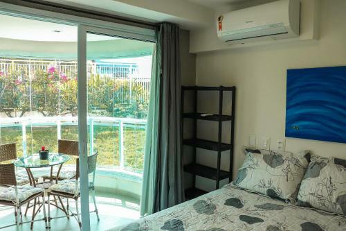 Apartamento Qavi - Flat Sofisticado Em Resort Beira Mar Cotovelo #inmare355