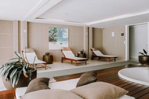 Apartamento Qavi - Flat Sofisticado Em Resort Beira Mar Cotovelo #inmare355
