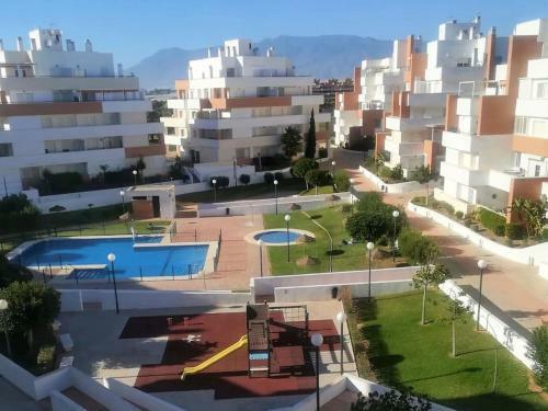 Modern Apartment In Roquetas De Mar With Garden