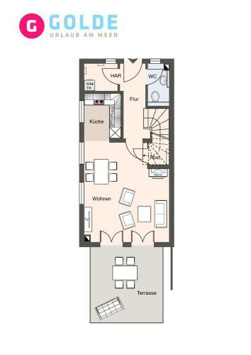 Quartier Deich-4 Ferienhaus Quartier Deich 4 D�nengold