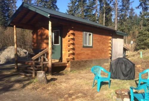 Cozy Log Cabin On A Pond At Martin's Cabins