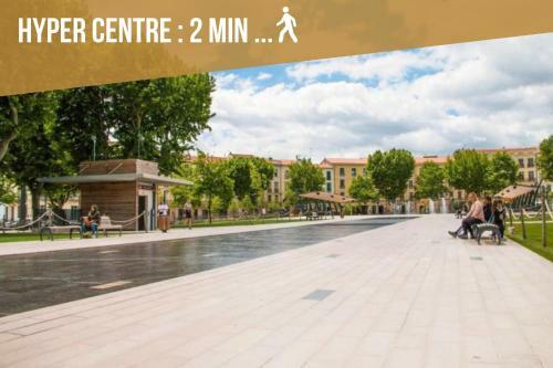 Apartamento Champetre#centre #parking#wifi#selfcheckin@sleepntripbeziers