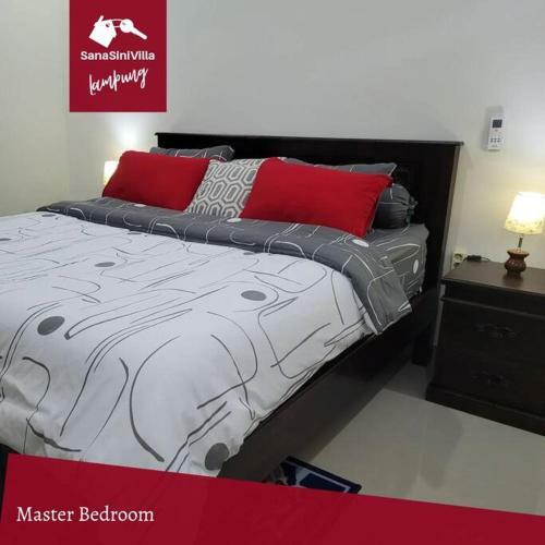 Comfortable 3 Bedrooms House Villa @bandar Lampung