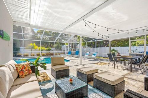 New!overbrook Oasis 4/3 Heated Pool.5min To Beach