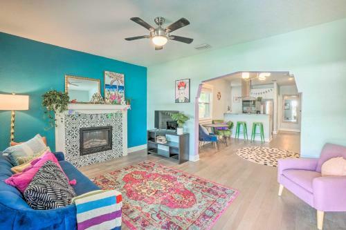 Stylish Seminole Heights Home With Private Yard