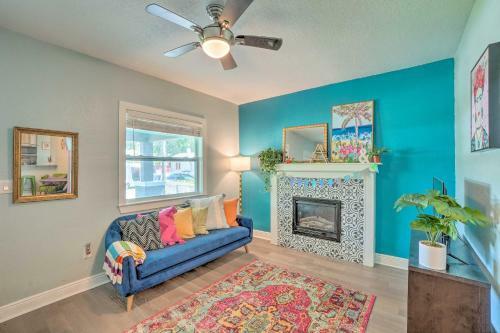 Stylish Seminole Heights Home With Private Yard