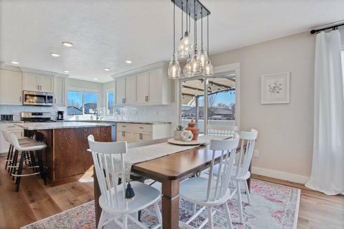 The White Custom Farmhouse 5 Bedroom Home
