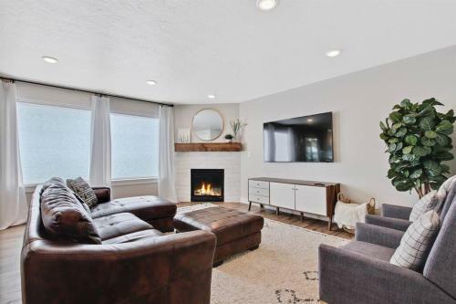 The White Custom Farmhouse 5 Bedroom Home