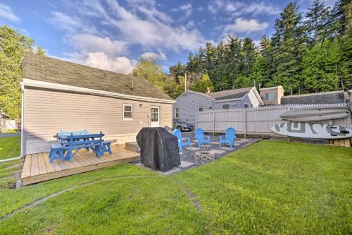 Saratoga Springs Cottage Fire Pit, Boat Dock