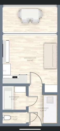 Apartamento Blue Sky La Grande Motte Studio -pool-5min Beach -queensizebed -wifi