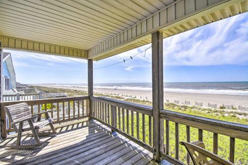 Oceanfront Retreat With Holden Beach Access!