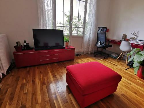 Canap�-lit Dans Le Salon Au Calme Pr�s De Paris