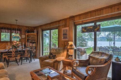 Idyllic Lake Leelanau Cottage With Dock And Fire Pit!