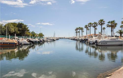 Awesome Apartment In Torreilles W/ 1 Bedrooms