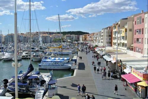 Apartamento Coquet Studio, Vu Port, 2 Pers, Piscine