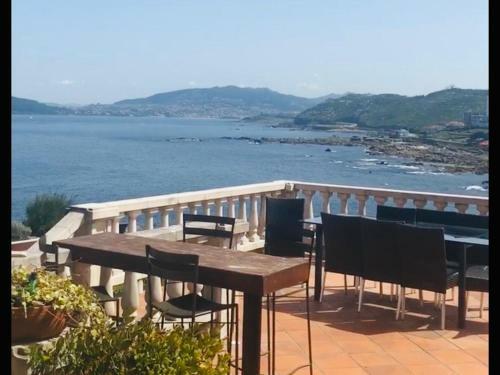 Amanecer En O Mar, Casa En Baiona Con Piscina
