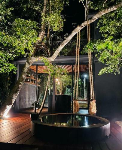 Villa Incre�ble Casa Elevada Con Cenote Privado En Tulum