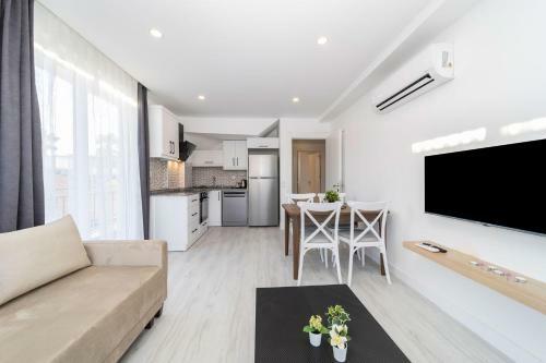 Apartamento Central Flat With Balcony And Terrace In Muratpasa
