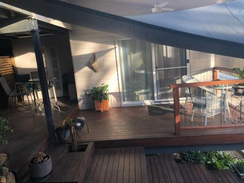 Self Contained Apartment, Nearly New, Own Deck Area