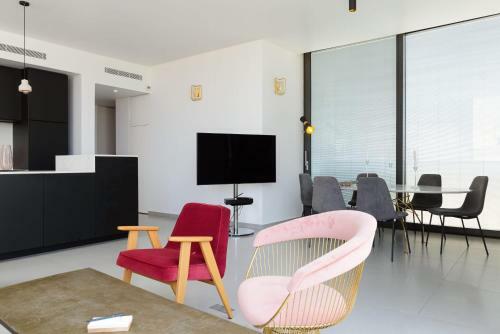 Apartamento Rothschild Area Modern 2 Br With Balcony