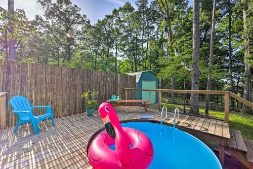 Eureka Springs Cabin Gas Grill And Lake Access