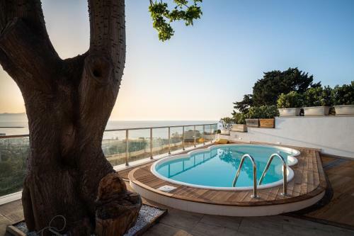 Villa Vista Mare Con Piscina Riscaldata A Trappeto