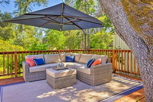 Beautiful Cottage, Steps To Downtown Murphys!