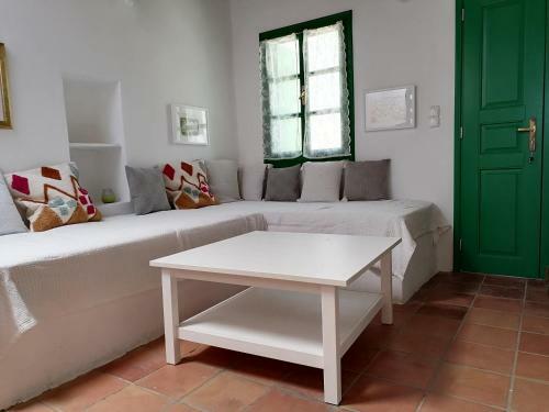 Traditional House In A Settlement In Paros