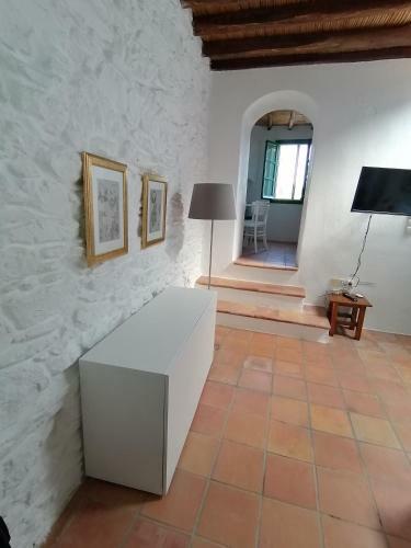 Traditional House In A Settlement In Paros