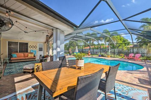 Cape Coral Haven Heated Pool, Covered Lanai!