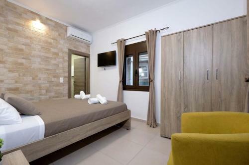 Apartamento One-bedroom House, One Minute From Platanias Beach