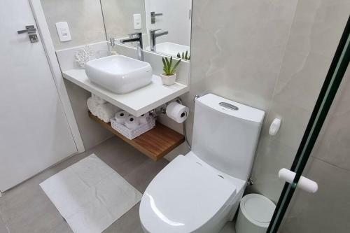 Apartamento Requinte E Conforto Com M�veis Novos E Vista Mar