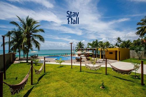 Casa Beira-mar Em Serrambi - 4 Qts - Piscina - Sh031