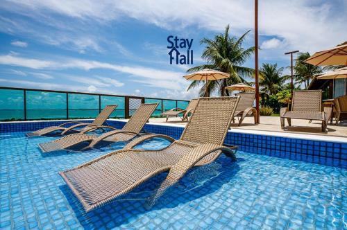 Casa Beira-mar Em Serrambi - 4 Qts - Piscina - Sh031