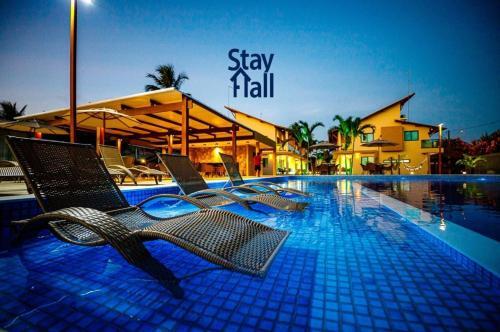 Casa Beira-mar Em Serrambi - 4 Qts - Piscina - Sh031