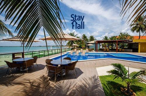 Casa Beira-mar Em Serrambi - 4 Qts - Piscina - Sh031