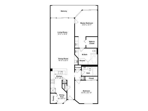 Apartamento Tpn1002