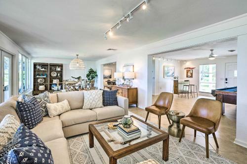 Lakefront Tavares Home With Sunroom And Boat Dock