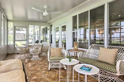 Lakefront Tavares Home With Sunroom And Boat Dock