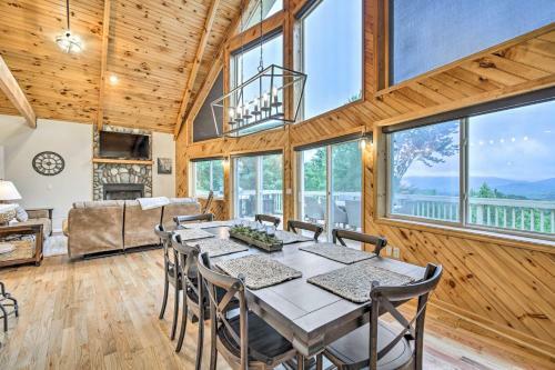 Huge Blairsville Cabin Game Room And Mtn View!
