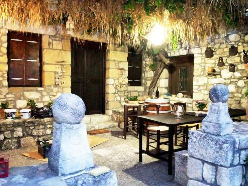 Traditional Creta Stone House In Serenity Village