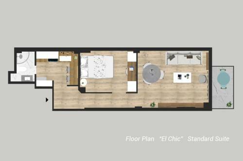 Apartamento Chic - City Standard Suite