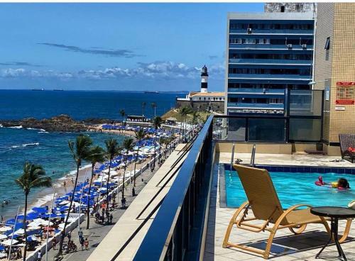 Apartamento Bel�ssimo Flat Beira Mar Na Barra
