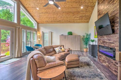 Unique Chimney Rock Home With Breathtaking View